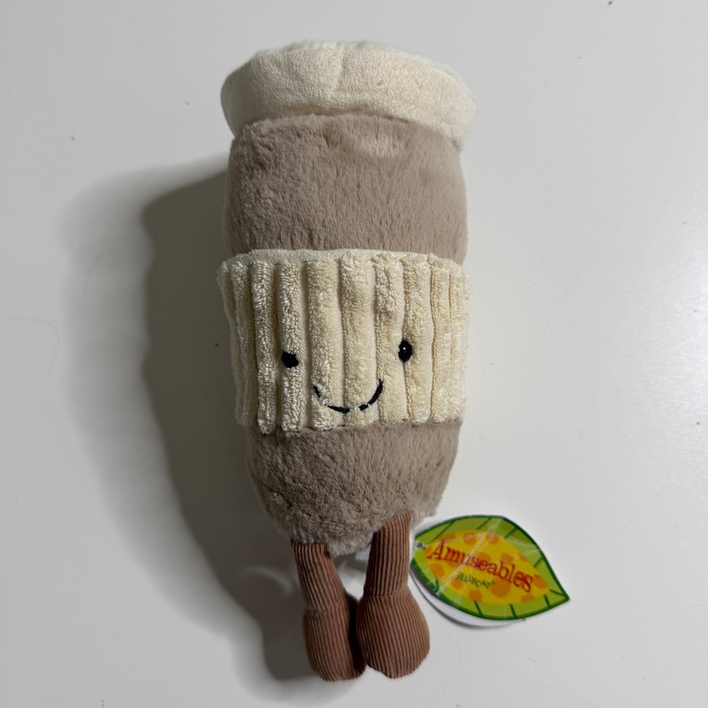 Jellycat amusesbles coffee to go